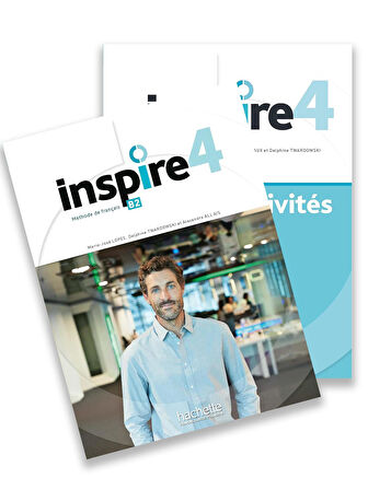 Inspire 4 : Livre de l'élève + Cahier d'activités + audio/vidéo + Parcours digital