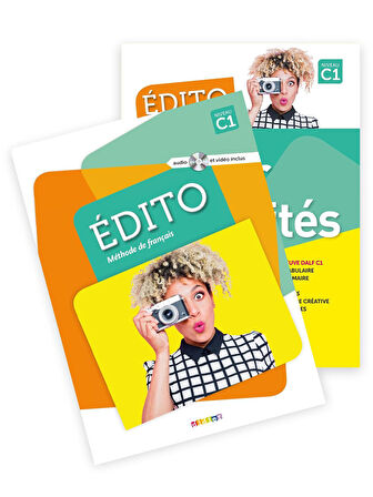 Edito C1: Méthode de français + Cahier d'activités + audio DVD