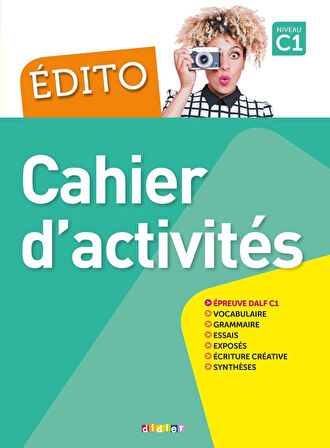 Edito C1: Méthode de français + Cahier d'activités + audio DVD