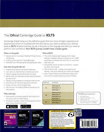 The Official Cambridge Guide to IELTS Student's Book with Answers with DVD-ROM