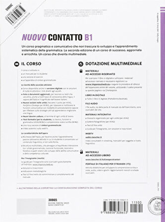 Nuovo Contatto B1 (libro + audio online)