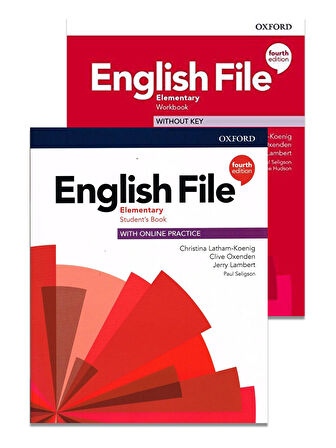 English File Elementary Student's Book with Online Practice + Workbook without Key 