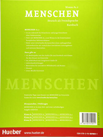 Menschen A1.2 Kursbuch + Arbeitsbuch mit Audio-CD