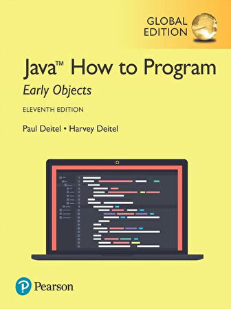 Java How to Program, Early Objects, Paul Deitel (Book + MyLab Code)