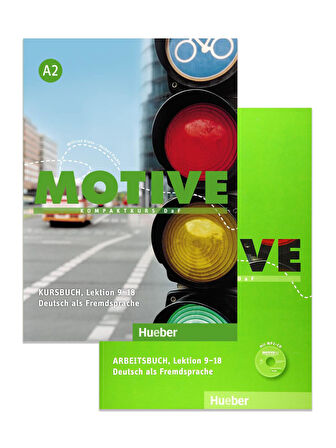 Motive A2: Kursbuch und Arbeitsbuch mit MP3 CD, Lektion 9–18