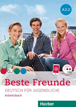 Beste Freunde A2.2: Kursbuch und Arbeitsbuch mit Audio-CD + AR 