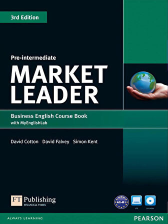 Market Leader Pre-Intermediate Coursebook with DVD-ROM and MyEnglishLab Access Code Pack(3rd Edition)