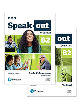 Speakout B2 Student Book and eBook with Online Practice + Workbook with Key  (3rd Edition)