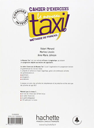 Le nouveau taxi! 3 Livre de l'eleve + Cahier d'exercices