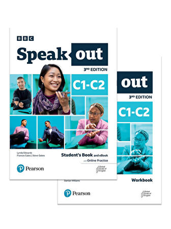 Speakout C1-C2 Student Book and eBook with Online Practice + Workbook with Key  (3rd Edition)