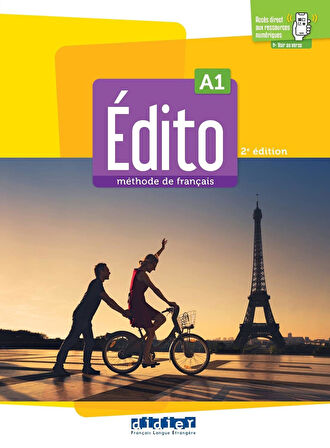 Edito A1: Méthode de français + Cahier d'activités +didierfle.app (2.edition)