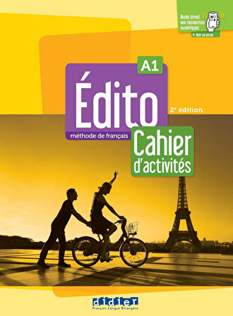 Edito A1: Méthode de français + Cahier d'activités +didierfle.app (2.edition)