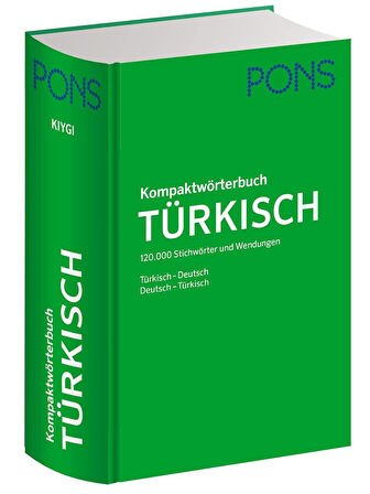 PONS Kompaktwörterbuch 120.000 Stichwörter und WendungenTürkisch-Deutsch / Deutsch-Türkisch