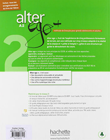 Alter Ego+ A2 Methode De Français + Cahier d'Activites + CD