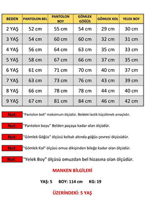 Gri Makas Broş Detaylı Erkek Çocuk Yelekli Smokin Takım