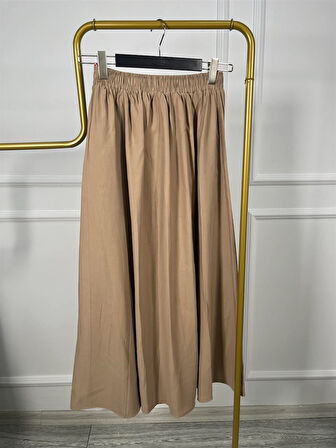 5036 Beli Lastikli Gizli Cepli Tensel Etek