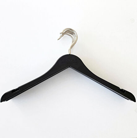 KULVAR TREND Yazılı 10 'lu Ahşap Görünümlü Elbise Gömlek Kaban Mont Askısı