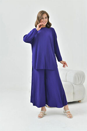 4150 Bisiklet Yaka Piliseli Ela Takım