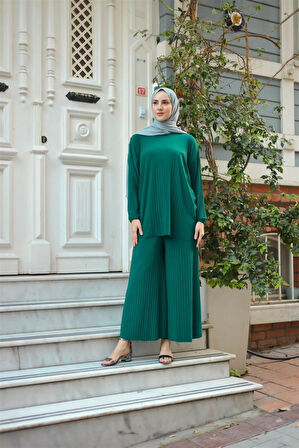 4150 Bisiklet Yaka Piliseli Ela Takım