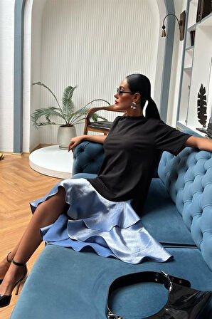 Volanlı Süprem Elbise 2864