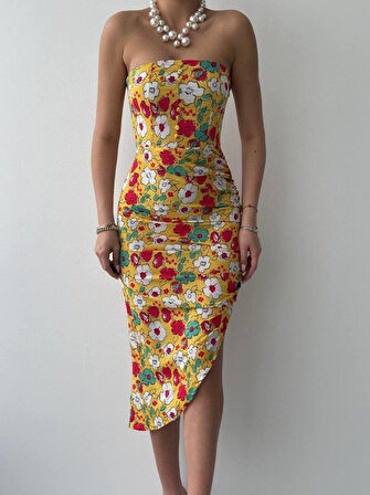 Emelıe Straplez Elbise