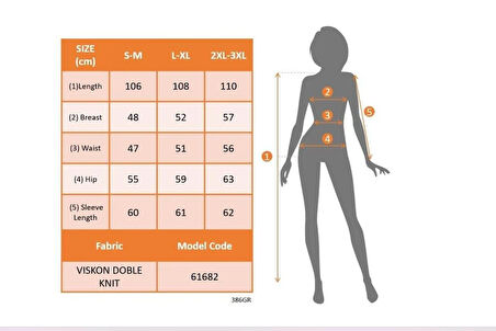 Kadın Uzun Kollu V Ribana Yakalı Yanlardan Yırtmaçlı Midi Viskon Iki Iplik Elbise