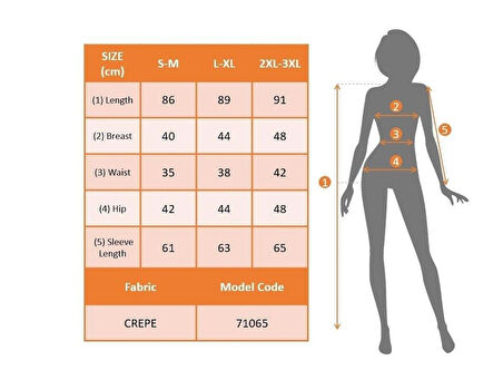 Kadın Uzun Kollu Bisiklet Yaka Etek Ucu Kruvaze Detay Krep Mini Boy Elbise