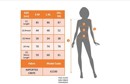 Kadın Uzun Kollu Bisiklet Yaka Beli Lastikli Fırfırlı Ithal Krep Elbise