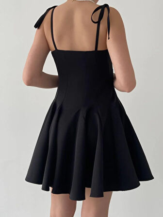 Clara Askılı Mini Elbise