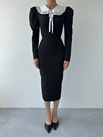 Coventry Yakalı Elbise