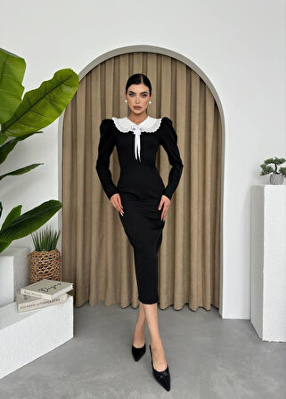 Coventry Yakalı Elbise