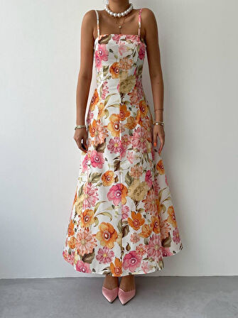 Tutin Midi Boy Elbise