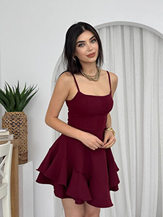 Common İp Askılı Elbise