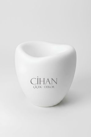 Lüks Lale Tasarım Plastik Saksı 15L – 32x28.5 cm UV Korumalı