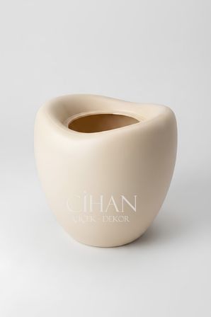 Lüks Lale Tasarım Plastik Saksı 15L – 32x28.5 cm UV Korumalı
