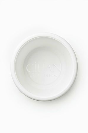 Modern Silindir Plastik Saksı Büyük Boy (32x30 cm) - İç ve Dış Mekan Dekoratif Çiçek Saksısı