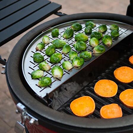 Kamado Joe Yarım Ay Balık ve Sebze Izgarası