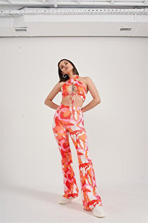 Markano Puffy Pantolon Turuncu