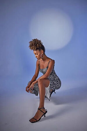 Markano Lotus Elbise Siyah