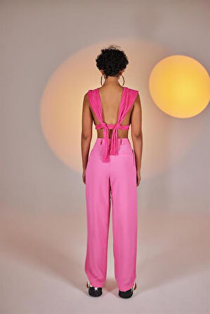 Markano Palasia Pantolon Pembe