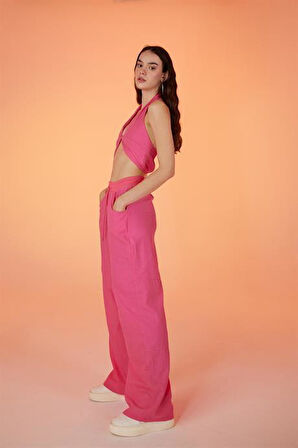 Markano Rise Pantolon Pembe