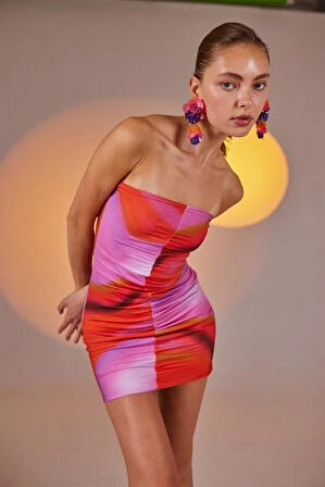 Markano Dainty Elbise Turuncu