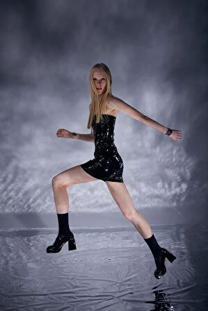 Markano Bria Elbise Siyah