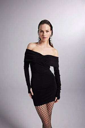 Markano Dreamer Elbise Siyah