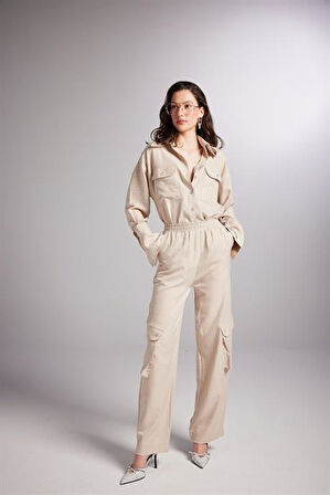 Markano Julia Pantolon Bej