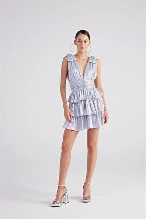 Markano Glare Elbise Mavi