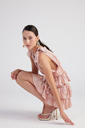 Markano Glare Elbise Somon