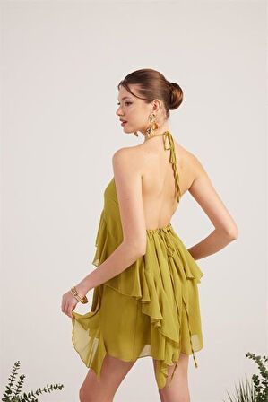 Markano Ulya Elbise Yeşil