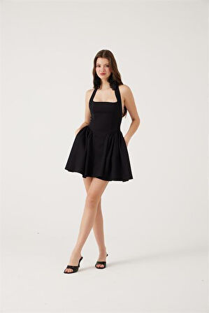 Markano Felici Elbise Siyah