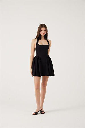 Markano Felici Elbise Siyah